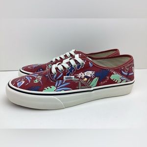 Vans Authentic SF Hawaiian Jungle Men’s Sz 9 Women Sz 10.5